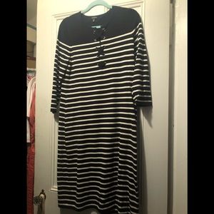 Talbots 3/4 sleeve sweater dress, medium